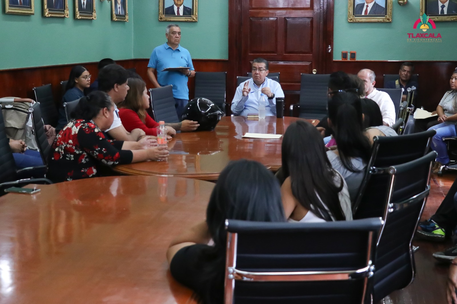 Ayuntamiento de Tlaxcala avanza en acuerdos para la reubicación de comercio semifijo en la Plaza Xicohténcatl